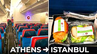 [Flight Report][4K] Turkish Airlines /Athens to Istanbul / A330 / Economy Class Experience
