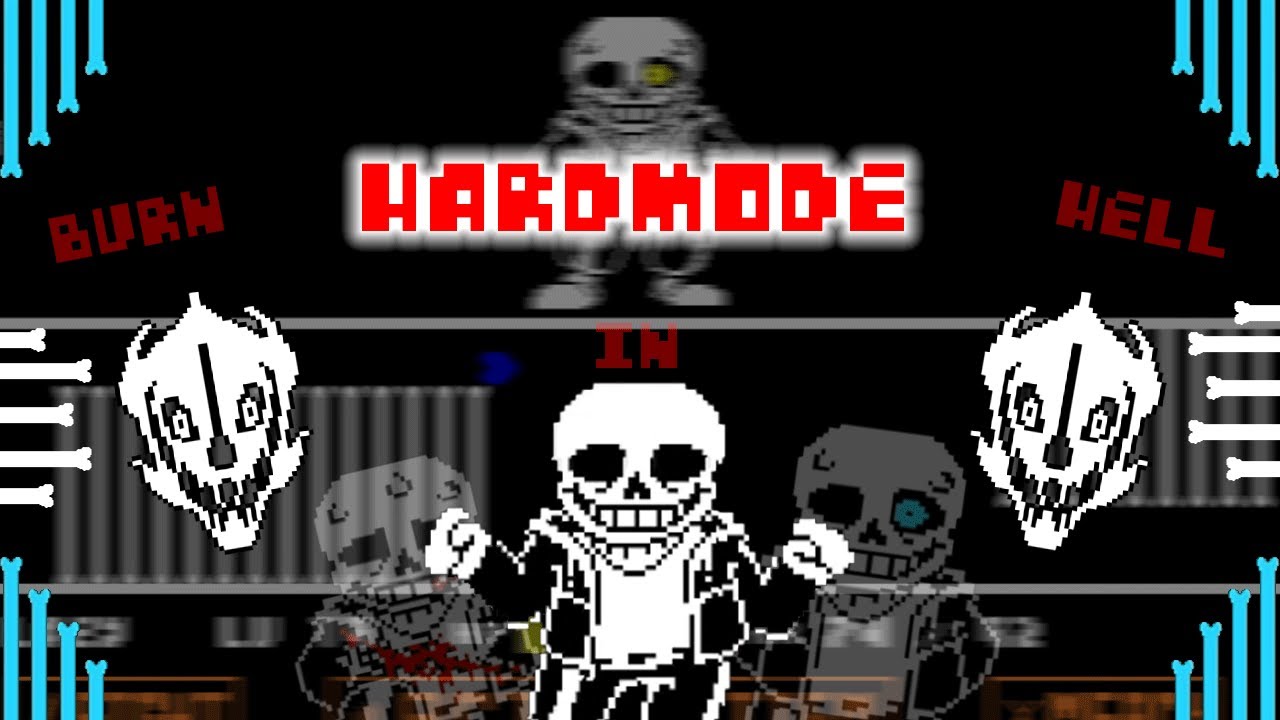 Skelebros Multiverse] Sans AU Battles - UT!Sans fight [Hardmode