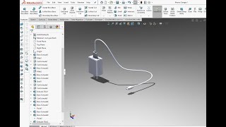 Modeling Phone Charger with Solidworks