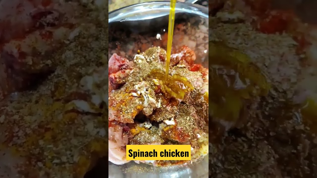 Spinach Chicken Masala | Year end cooking | Happy new year 2023