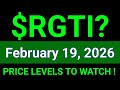 RGTI Stock (Rigetti Computing, Inc.) RGTI Stock Technical Analysis | February 19, 2026