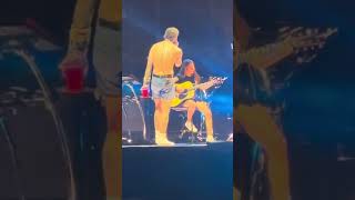 Post Malone brings a fan on stage for Stay in Bristow VA 7/26/23 + overdrive new song