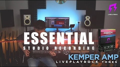 Essential studio recording KEMPER AMP Liveplayrock guitar tones ready to play! #liveplayrock