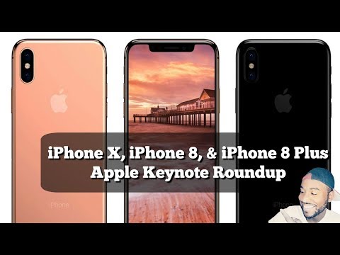 iPhone X iPhone 8 & iPhone 8 Plus Apple Keynote 2017 Specs And Unveiling