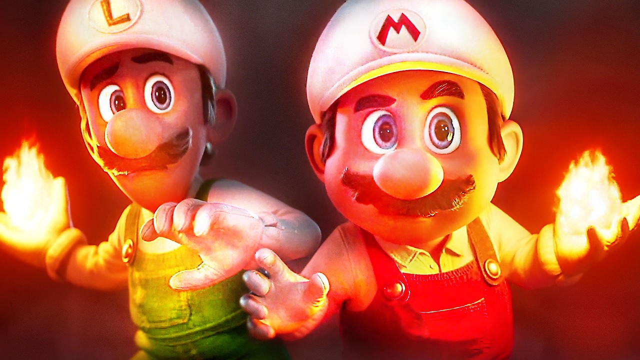 "Fire Mario and Fire Luigi visit the dark pyramid" THE SUPER MARIO GALAXY Movie Trailer (2026)