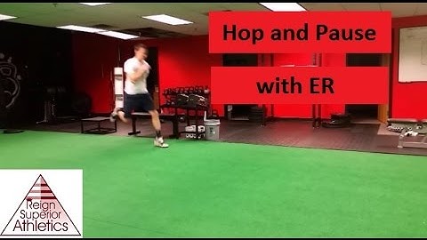 Lateral Hop and Pause with ER