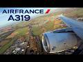 🇬🇧  Edinburgh EDI  -  Paris CDG  🇫🇷  Air France Airbus A319  [FULL FLIGHT REPORT] Economy Class