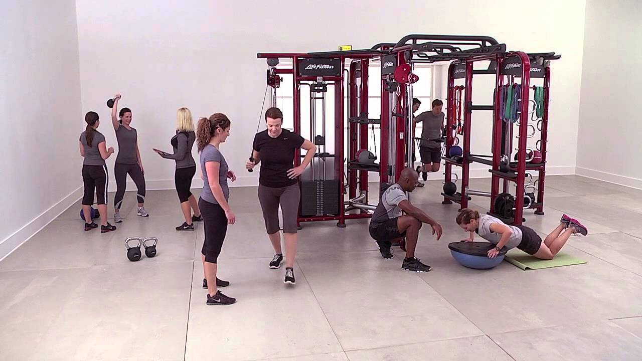 Synrgy360 Workout Options by Life Fitness Academy 