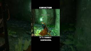 conviction — Dragon age : Inquisition dialogue scene