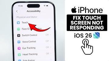 [iOS 26] How to Fix Touch Screen Not Responding on iPhone - Touch Screen Not Working Problem