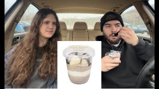 First time trying a Mochi parfait from Japan! (Food Review)