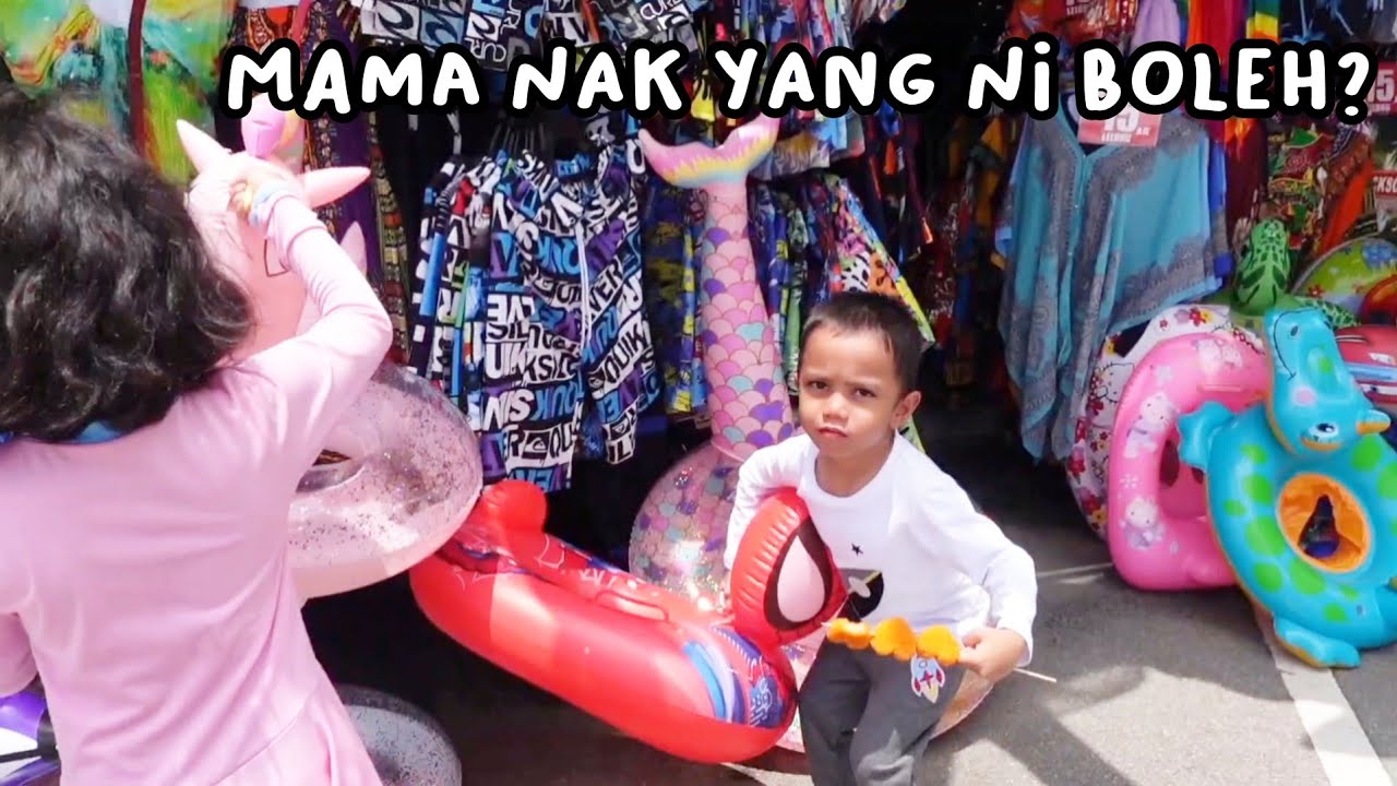 Bila demam tapi dah set nak bercuti...maka....
