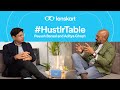 Hustlr table peyush bansal with aditya ghosh  lenskart