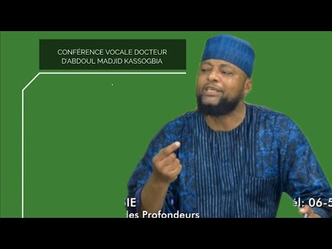 Conference sonore du dr Abdoul Madjid