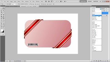 How to create a bar code in Photoshop