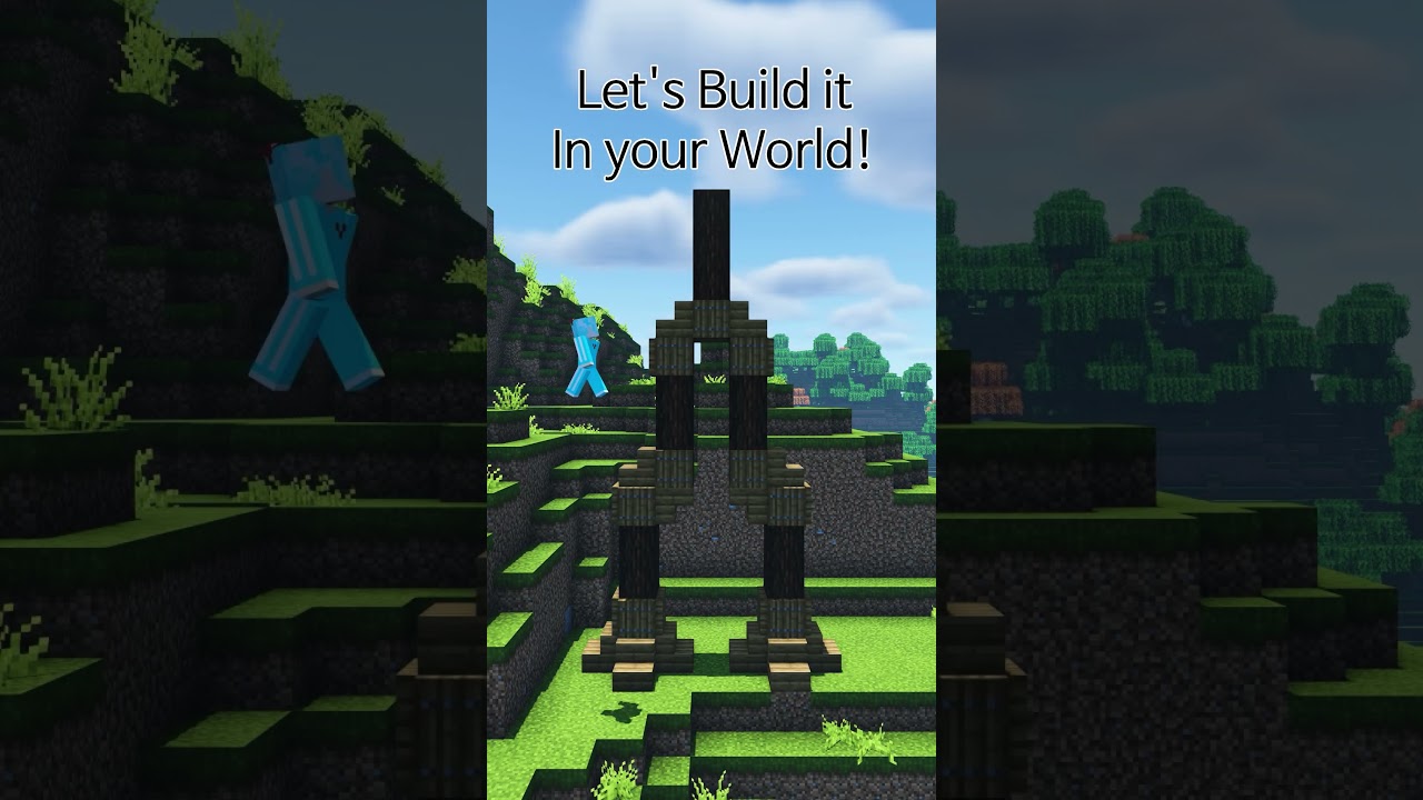 Minecraft Hanging House 