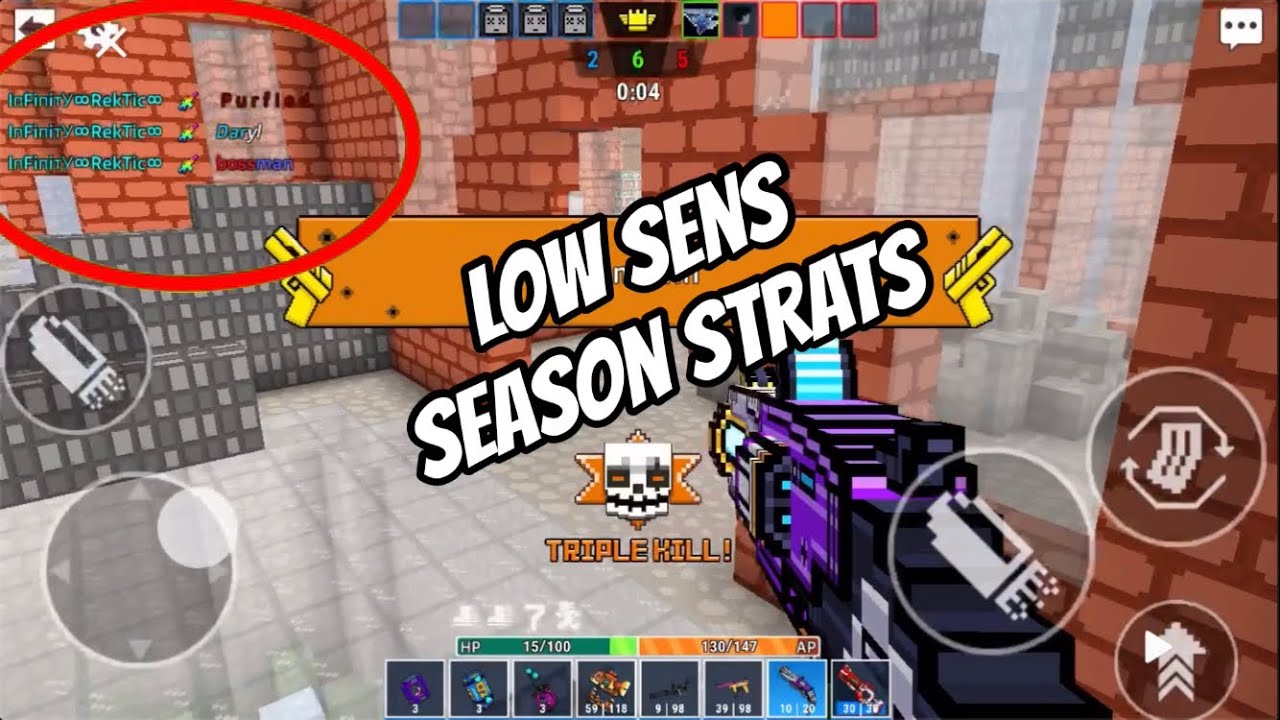 Cops N Robbers - Season Strats for Low Sensitivity Players