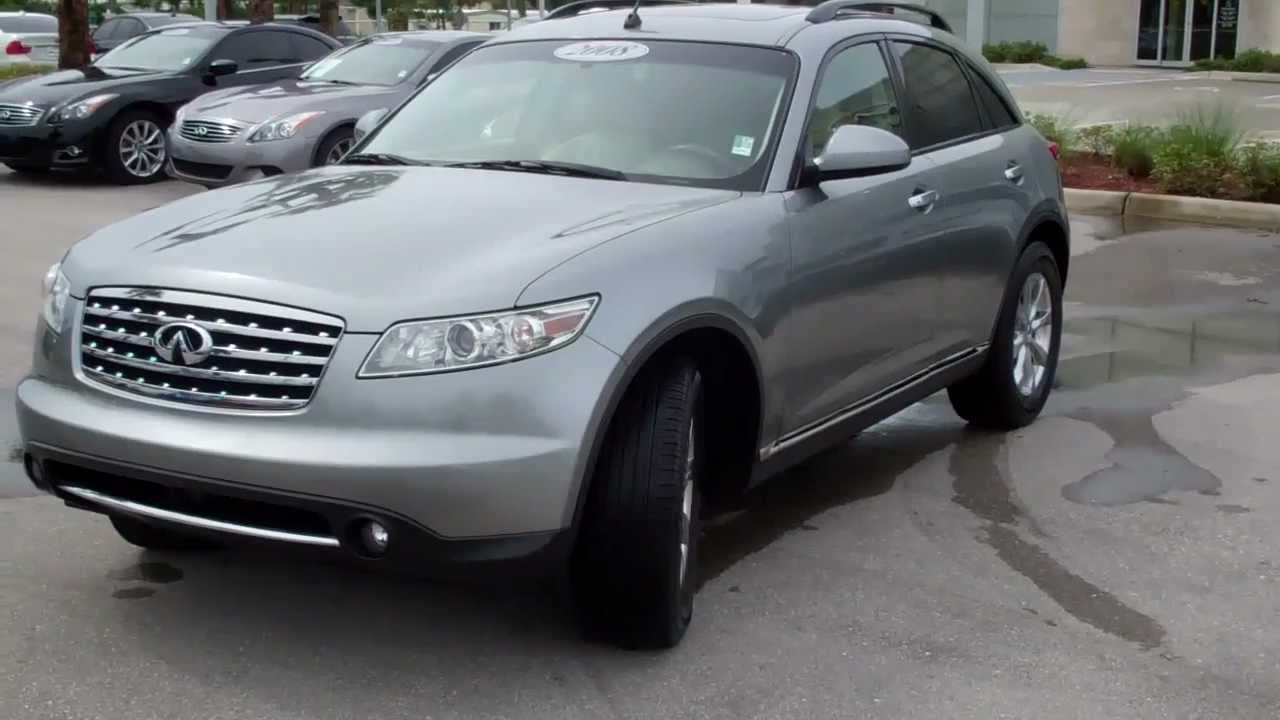 2008 Infiniti FX35 Used Car Dealer Fort Myers Naples Florida YouTube