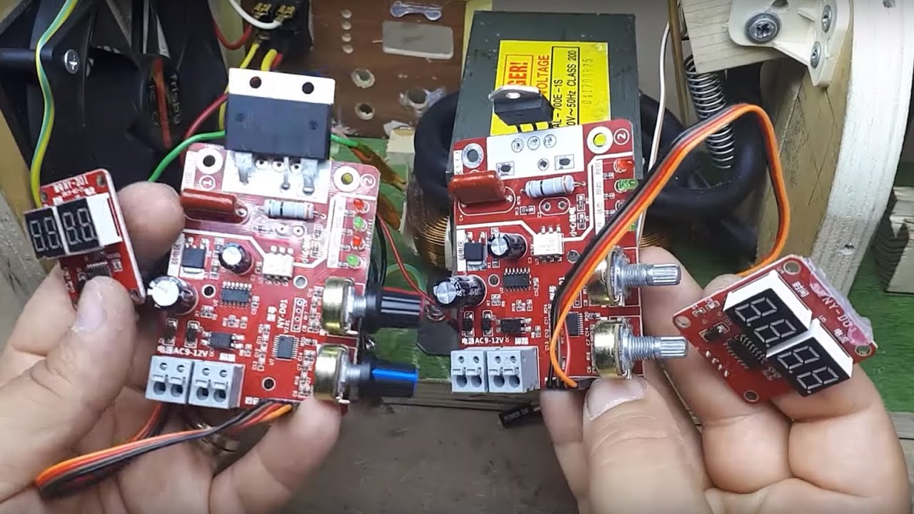 Spot Melting! 100A Timing Board / Spot kaynak yenileme / Spot welding machine renovation ...