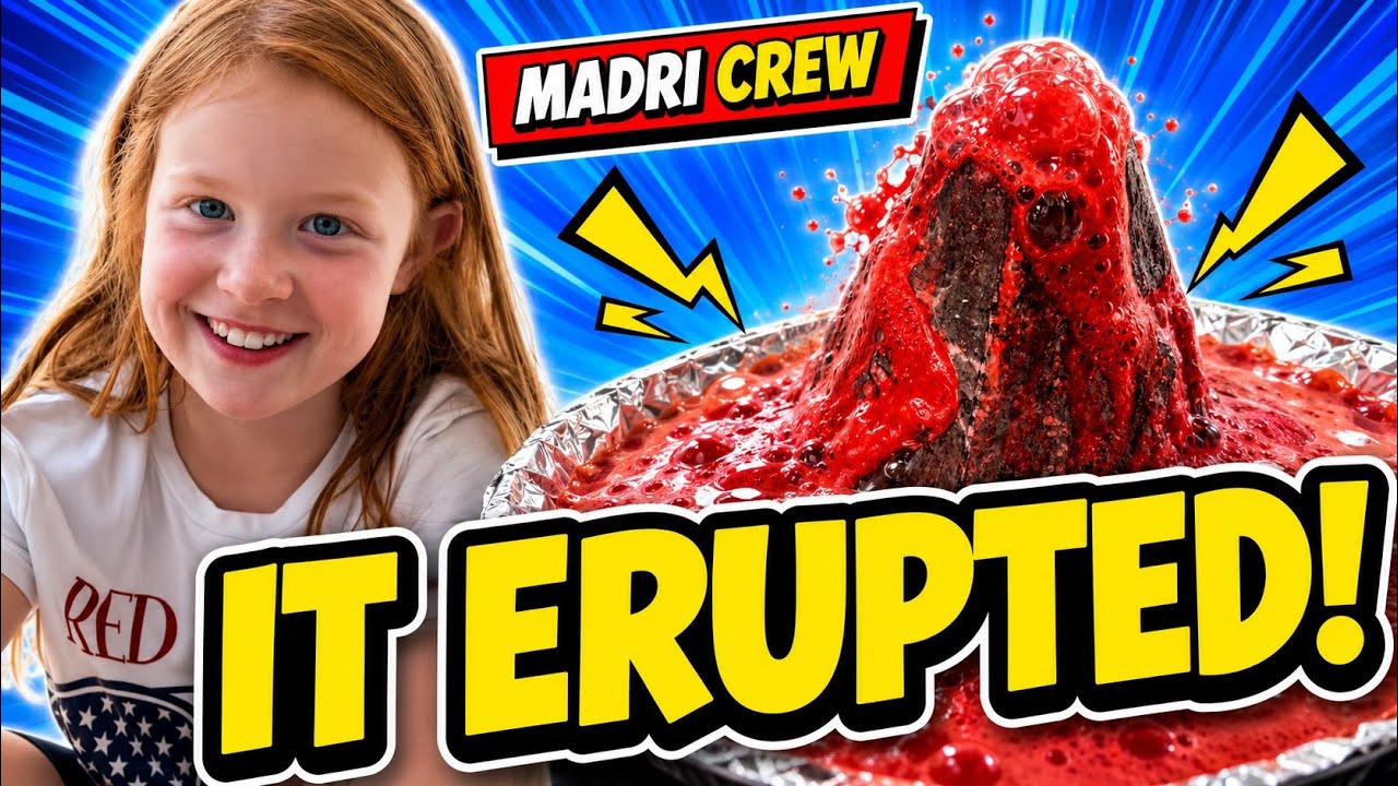 Volcano Eruption Science Experiment