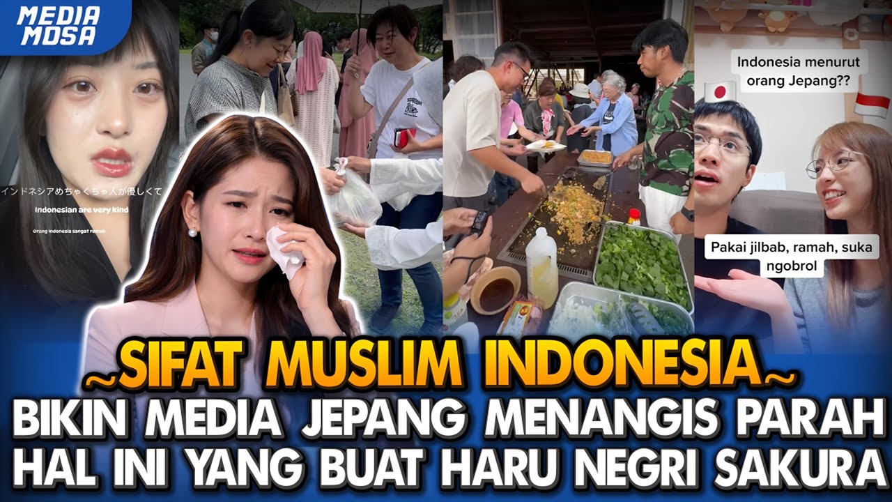 SIFAT MUSLIM INDONESIA BIKIN MEDIA JEPANG MENANGIS 😭 Ketulusan & Kebaikannya Bikin Dunia Takjub 🇮🇩🇯🇵