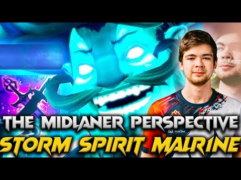 7.37D - Malr1ne Storm Spirit Midlane - Team Falcons vs Heroic - Dream League 24 Dota 2 #malrine