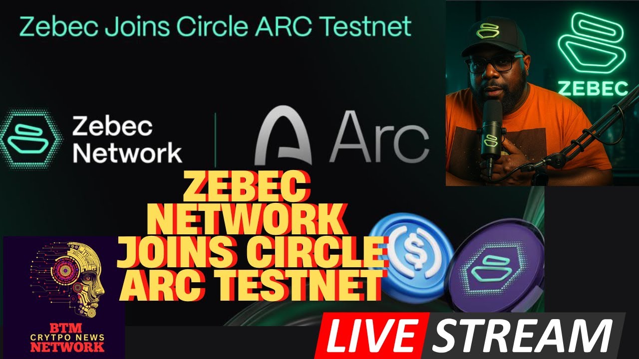Zebec Network Rallied Today!! Zebec Joins the Circle Arc TestNet!!! $ZBCN 