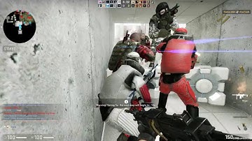 CS:GO Zombie Escape Mod | ze_ApertureScience_p2 Hate This MAP