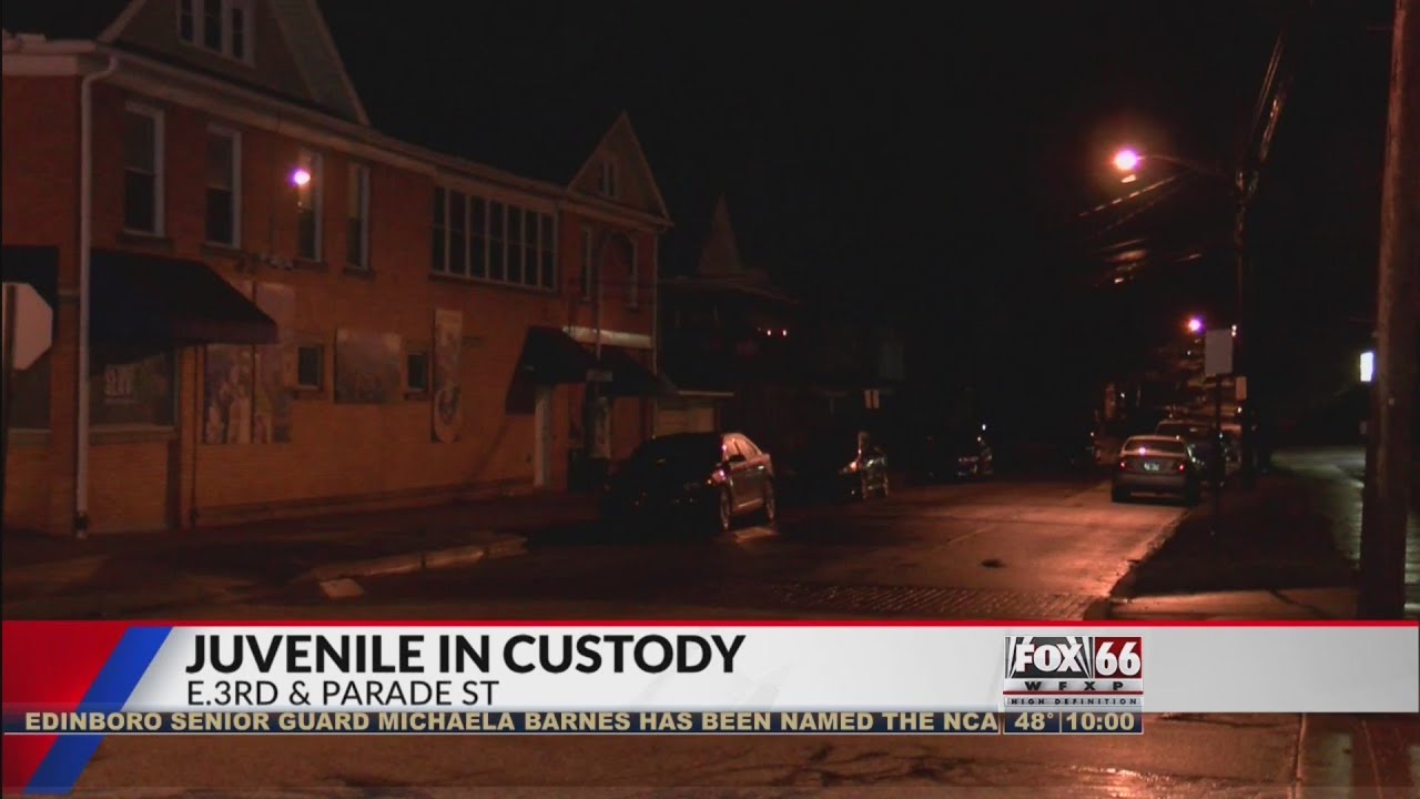 Juvenile in custody after waving handgun downtown - YouTube