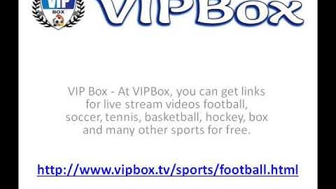 Vipboxtv live vip box sports live sports streams online