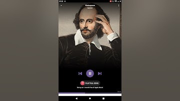 Shakespeare by sushi.b  subscribe for more songs