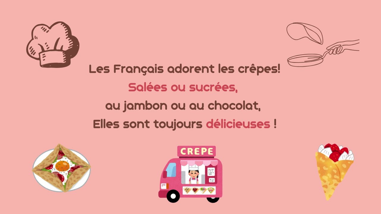 les Français et les crêpes