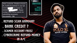 Shadow amount marked in your a/c Refund | Telegram scam ammount marked shadow refund (2nd part)