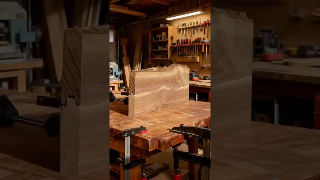 Join two curved boards with a router: clean setup, precise cuts, tight seamless joint every time.