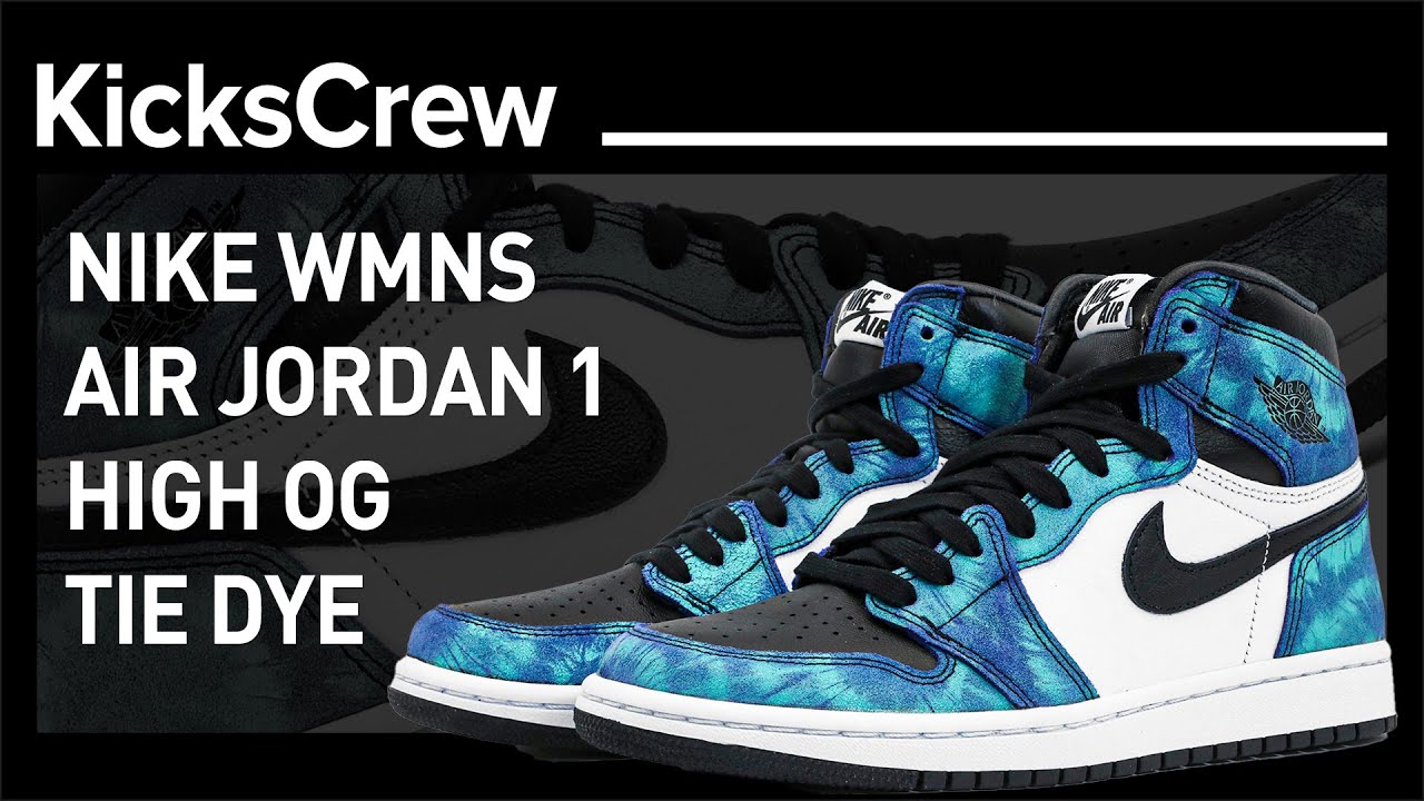 WMNS) Air Jordan 1 Retro High OG 'Tie-Dye' CD0461-100 - KICKS CREW