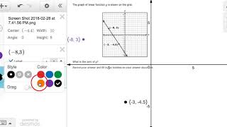 Desmos STAAR Algebra 1 Sliders