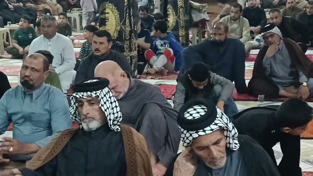 اليوم الخامس رمضان موكب وحسينية أصحاب الكساء اهالي الشطره الشيخ حسين العميري 