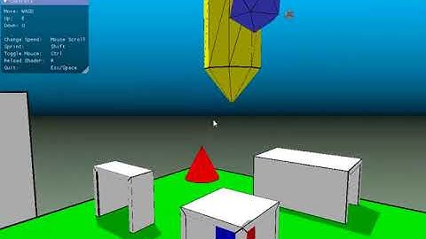 OpenGL Ray Tracer With Portals Demo
