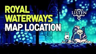 Hollow Knight-  Royal Waterways Conifer & Map Location