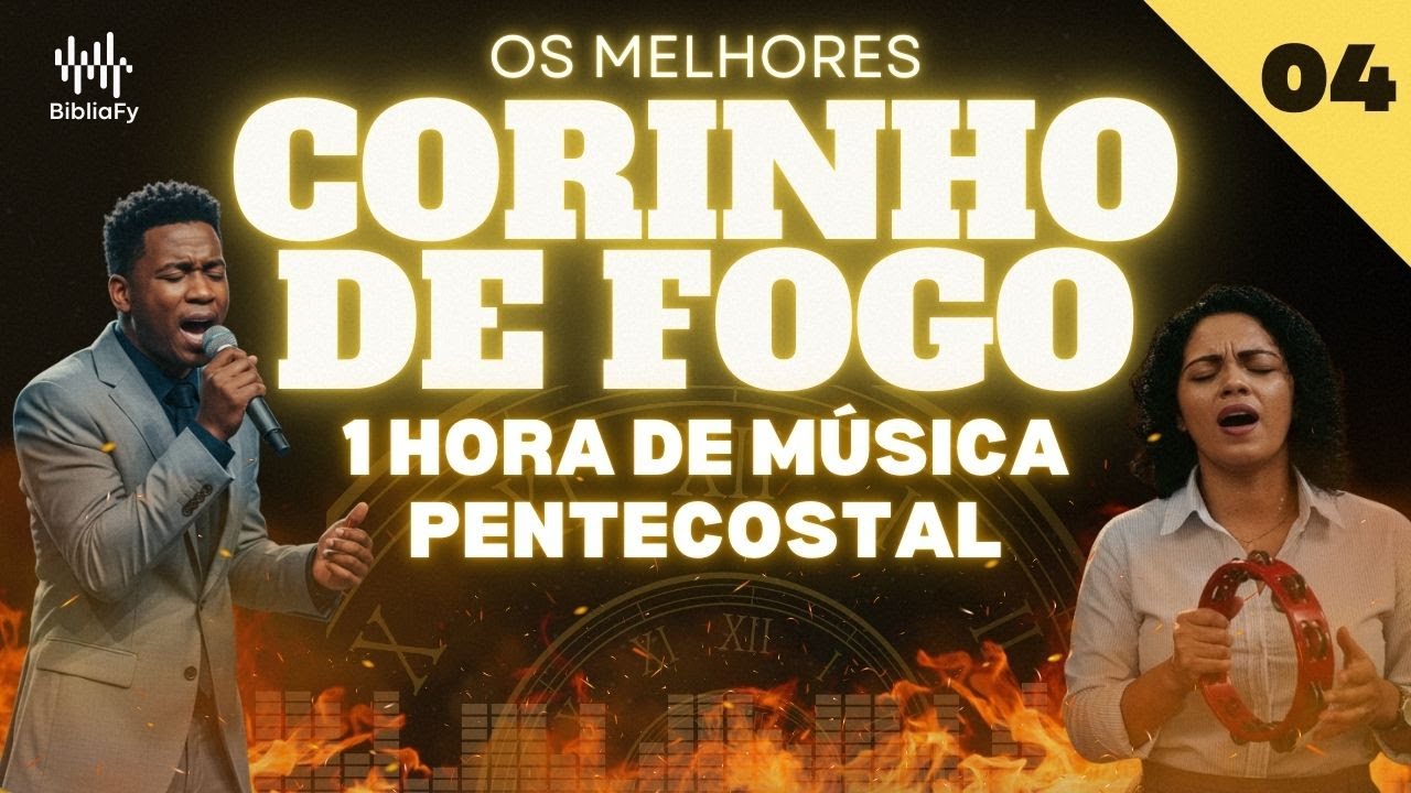 [ ⏰️1 HORA de CORINHO DE FOGO ] O Clamor e a Resposta |🎧Música Pentecostal