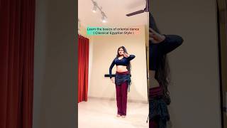 Bellydance Tutorial | Egyptian Dance Style | #bellydance #bellydancer #tutorial