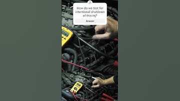 No Injector Pulse Testing #misfire #injector