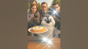 Pinguin making a Ramen noodle for grandpa 🍜 | whee whee whee #public #duploku #cute