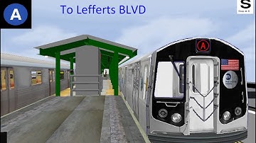 Openbve: R179 A From Inwood 207 St To Lefferts Blvd via 8 Av (Exp) via Fulton St (Exp)