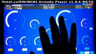 Multitouch MIDI over Traktor