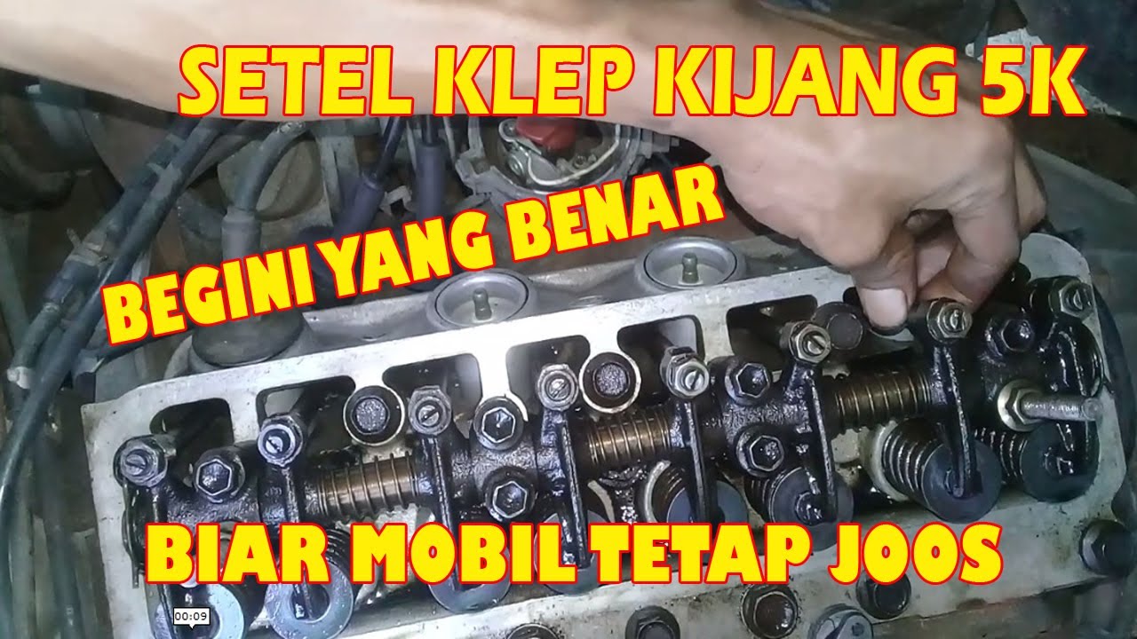 CARA STEL KLEP KIJANG 5K