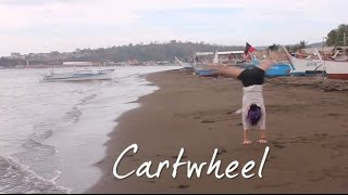 Cartwheel On The Beach