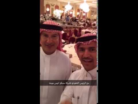 مع الرئيس التنفيذي لشركة سدكو القابضة الاستاذ أنيس مومنه