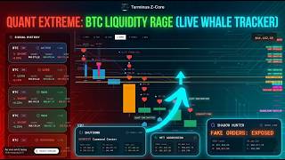 🟢 BITCOIN LIVE 🔴 WHAT ARE THE WHALES DOING? 🐋Liquidity Sweeps & HFT CME, DXY, NAS100 Join the hunt!