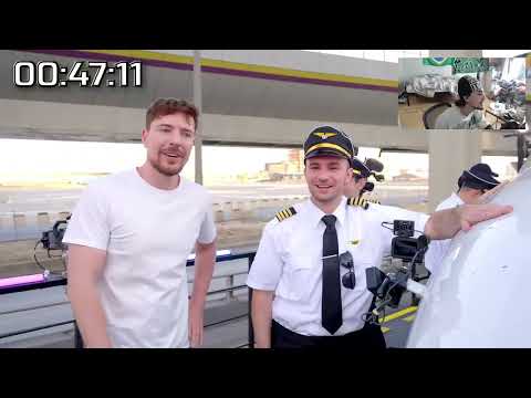 GRINGO DE BOSTA REACTS | MRBEAST - 100 PILOTS FIGHT FOR A PRIVATE JET